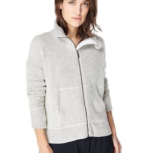 Sweaty Betty Restful Boucle Zip Through Jacket Size Small